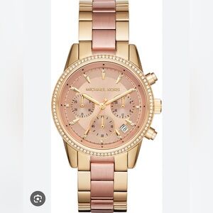 Michael Kora Rose Gold watch
